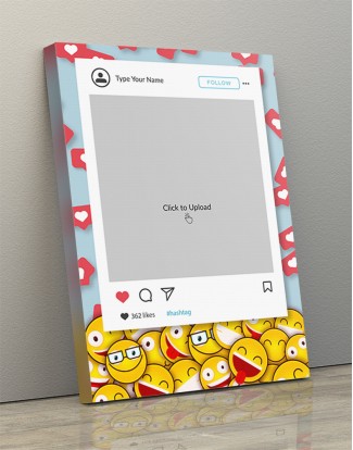 Photo Canvas Frames 12x17 - Social Butterflies Design Photo Canvas Frames 12x17 - Social Butterflies Design