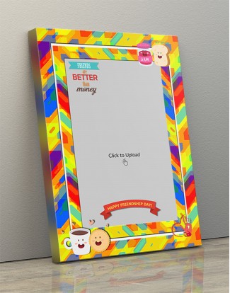 Photo Canvas Frames 12x17 - Happy Friendship Day  Design Photo Canvas Frames 12x17 - Happy Friendship Day  Design