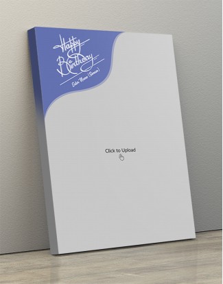 Photo Canvas Frames 12x17 - Blue Wave ( Happy Birthday ) Frame Design Photo Canvas Frames 12x17 - Blue Wave ( Happy Birthday ) Frame Design