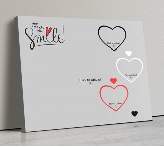 Photo Canvas Frames 14x12 - You Make Me Smile  Design