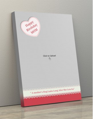 Photo Canvas Frames 14x20 - Happy Birthday Mom Design