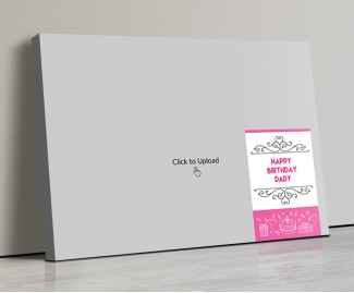 Photo Canvas Frames 20x14 - Birthday Special Design Photo Canvas Frames 20x14 - Birthday Special Design