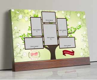 Photo Canvas Frames 20x14 - Family Tree Design Photo Canvas Frames 20x14 - Family Tree Design