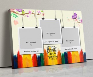 Photo Canvas Frames 20x14 - Keep Going Keep Growing Quotation Design Photo Canvas Frames 20x14 - Keep Going Keep Growing Quotation Design