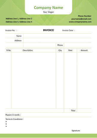 Premium  Bill Book Design Premium  Bill Book Design