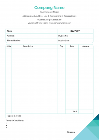 Professional  Bill Book Design Professional  Bill Book Design