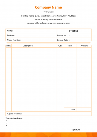 Premium Bill Book Design Premium Bill Book Design