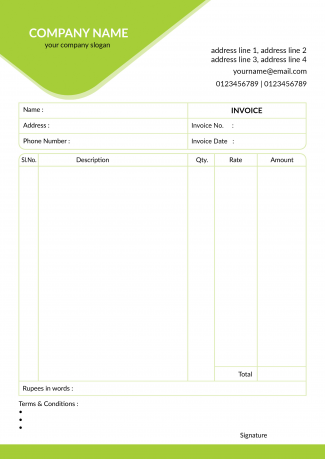 professional Bill Book Design professional Bill Book Design
