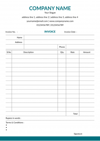 Doctor's Bill Book Design Doctor's Bill Book Design