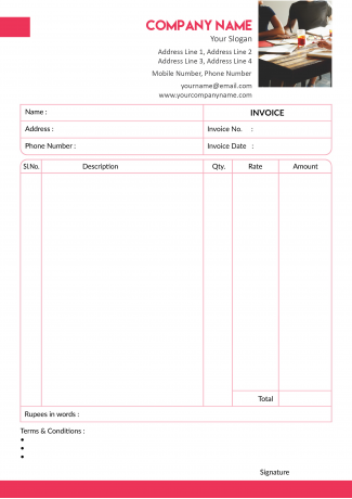 Consultancy  Bill Book Design Consultancy  Bill Book Design