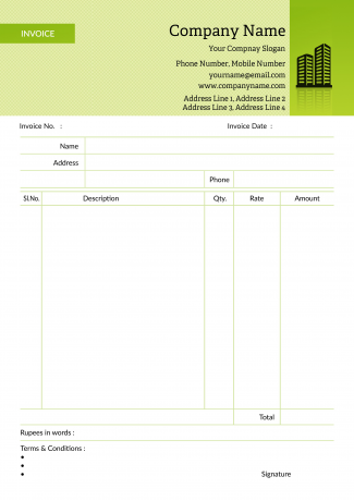Construction  Bill Book Design Construction  Bill Book Design