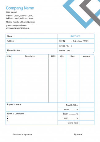 Accountant Bill Book