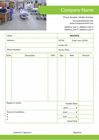 Parrot Green Bill Book Parrot Green Bill Book