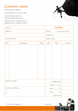 Bicycle Shop Bill Book