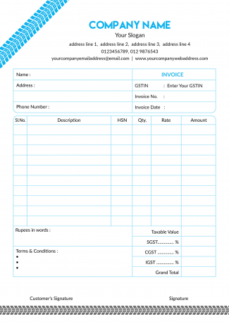 Tyre Dealers Bill Book Tyre Dealers Bill Book
