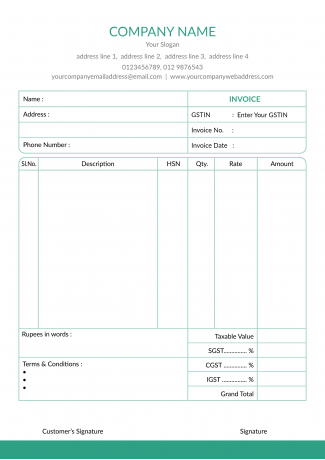 Simple Bill Book Simple Bill Book