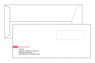 Premium Pink Color Envelope Design Premium Pink Color Envelope Design