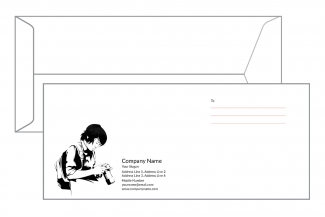 Photography Envelope Design Photography Envelope Design