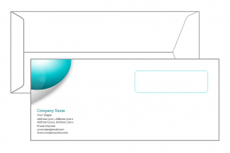 Book Shop Envelope Design