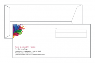 Paint Shop Envelope Design Paint Shop Envelope Design