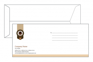 Coffee Shop Envelope Coffee Shop Envelope