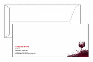 Bar & Restaurant Envelope Bar & Restaurant Envelope