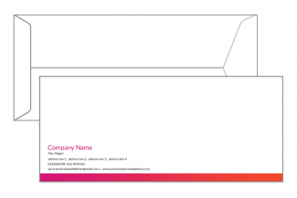 Premium Pink Envelope Premium Pink Envelope