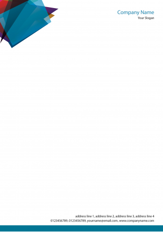 Professional Letterhead Design Professional Letterhead Design