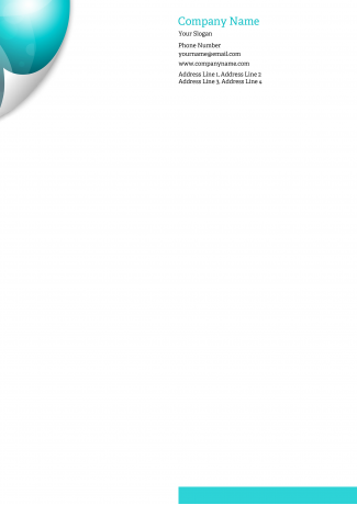 Book Shop Letterhead Design Book Shop Letterhead Design