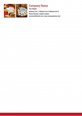 Sweet Shop Letterhead Design Sweet Shop Letterhead Design