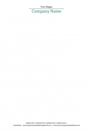 Architect Letterhead Architect Letterhead