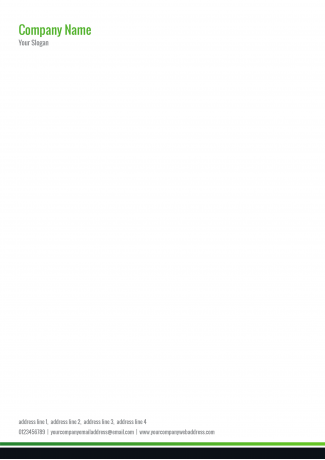 Personal Letterhead Personal Letterhead