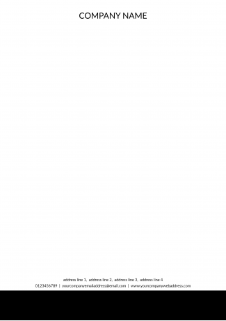 Premium Letterhead Premium Letterhead