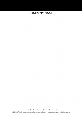 Elegant Letterhead Elegant Letterhead