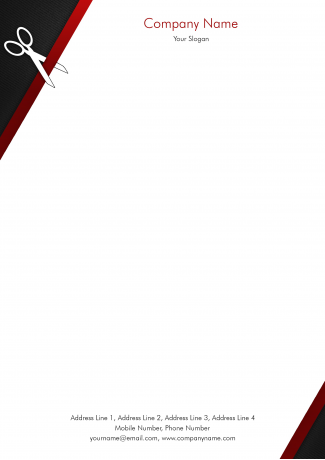 Tailor Shop Notepad Design Tailor Shop Notepad Design