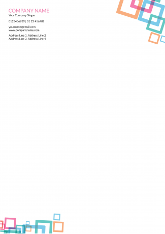 Colorful Pattern Notepad