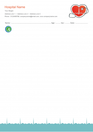 Cardiologist Prescription Pad Design Cardiologist Prescription Pad Design