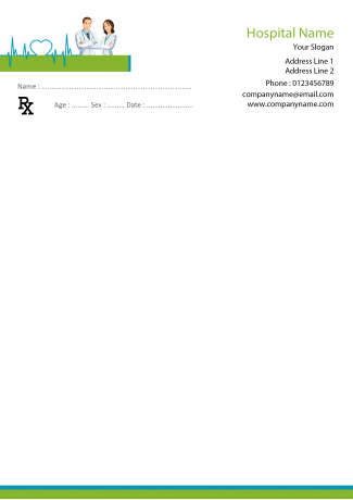 Cardiologist Prescription Pad Design Cardiologist Prescription Pad Design