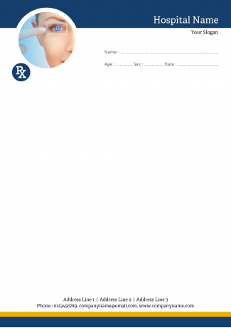 Eye Doctor Prescription Pad Design Eye Doctor Prescription Pad Design