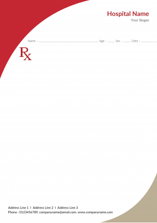 Premium Prescription Pad Design Premium Prescription Pad Design