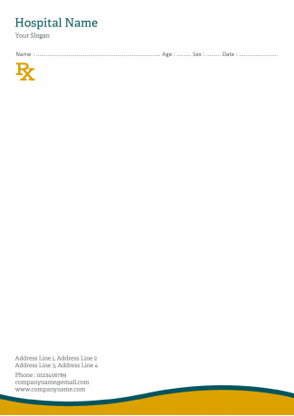 Premium Prescription Pad Design Premium Prescription Pad Design