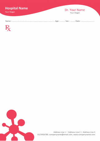 Neurosurgeon Prescription Pad Design Neurosurgeon Prescription Pad Design