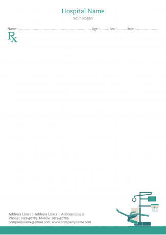 Creative Prescription Pad Design Creative Prescription Pad Design