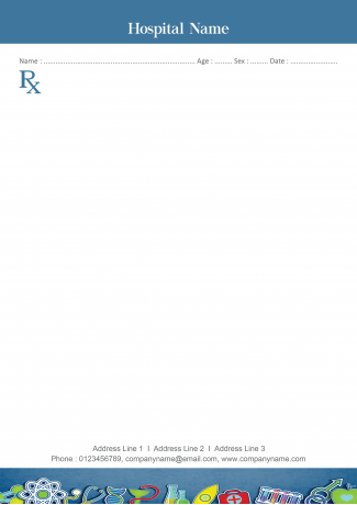 Creative Prescription Pad Design Creative Prescription Pad Design