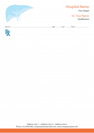 Hepatologist Prescription Pad Design Hepatologist Prescription Pad Design