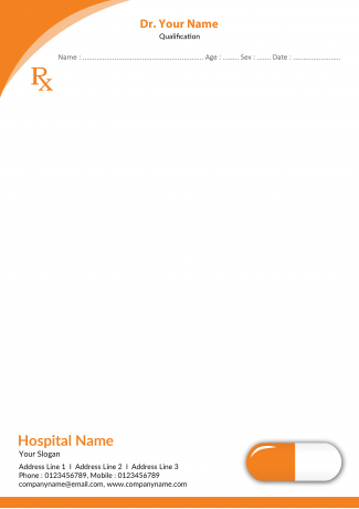 Simple Prescription Pad Design Simple Prescription Pad Design