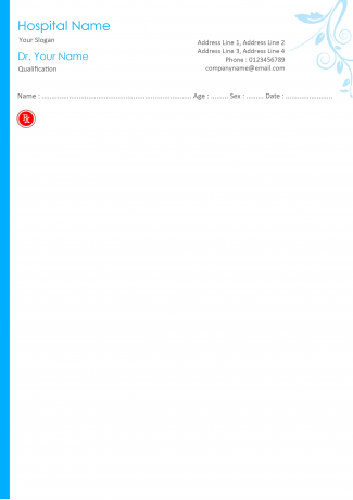 Premium Prescription Pad Design Premium Prescription Pad Design