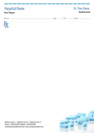 Simple Prescription Pad Design Simple Prescription Pad Design