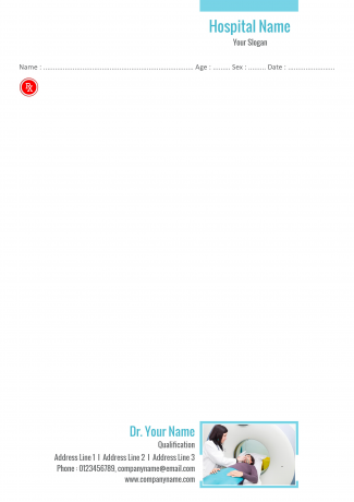 Radiologist Prescription Pad Design Radiologist Prescription Pad Design