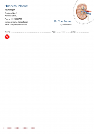 nephrologist Prescription Pad Design nephrologist Prescription Pad Design